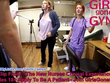 SFW - NonNude BTS From Nova Mavericks The New Nurses Clinical Experience, Post shoot shenanigans, At GirlsGoneGynoCom