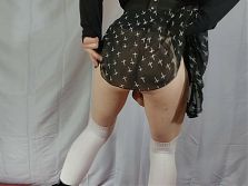 Sissy Femboy Holli Hooks Shows Off Ass and Cock